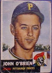 1953 Topps      223     Johnny O Brien  RC